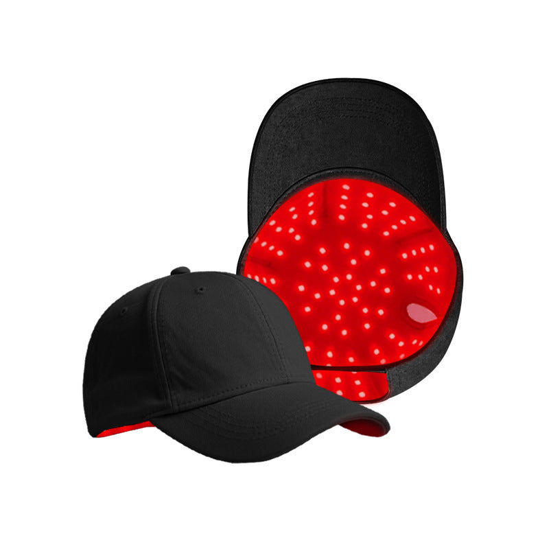 Bonnet de luminoth�rapie LED rouge avec chaleur infrarouge pour la croissance des cheveux