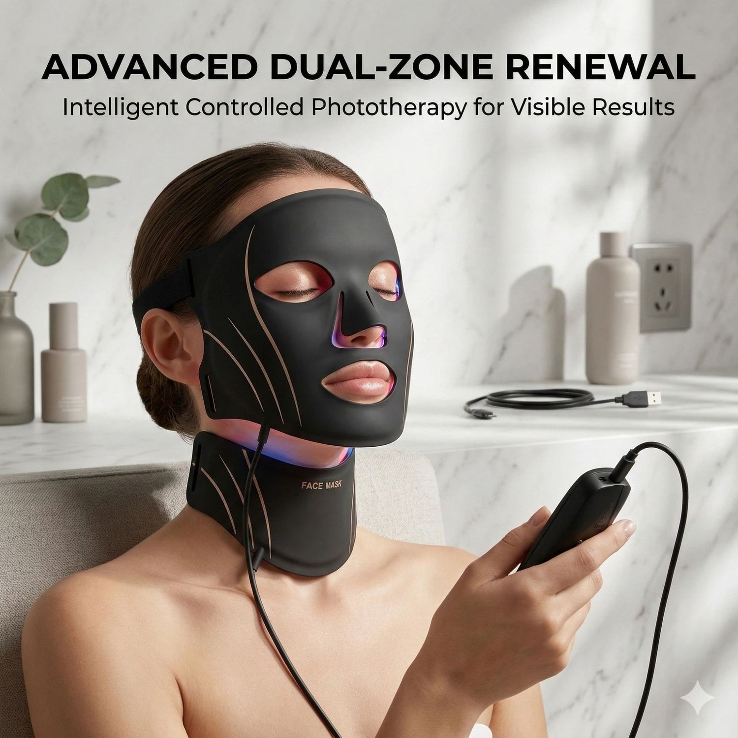 LED Photon Facial Beauty Mask
