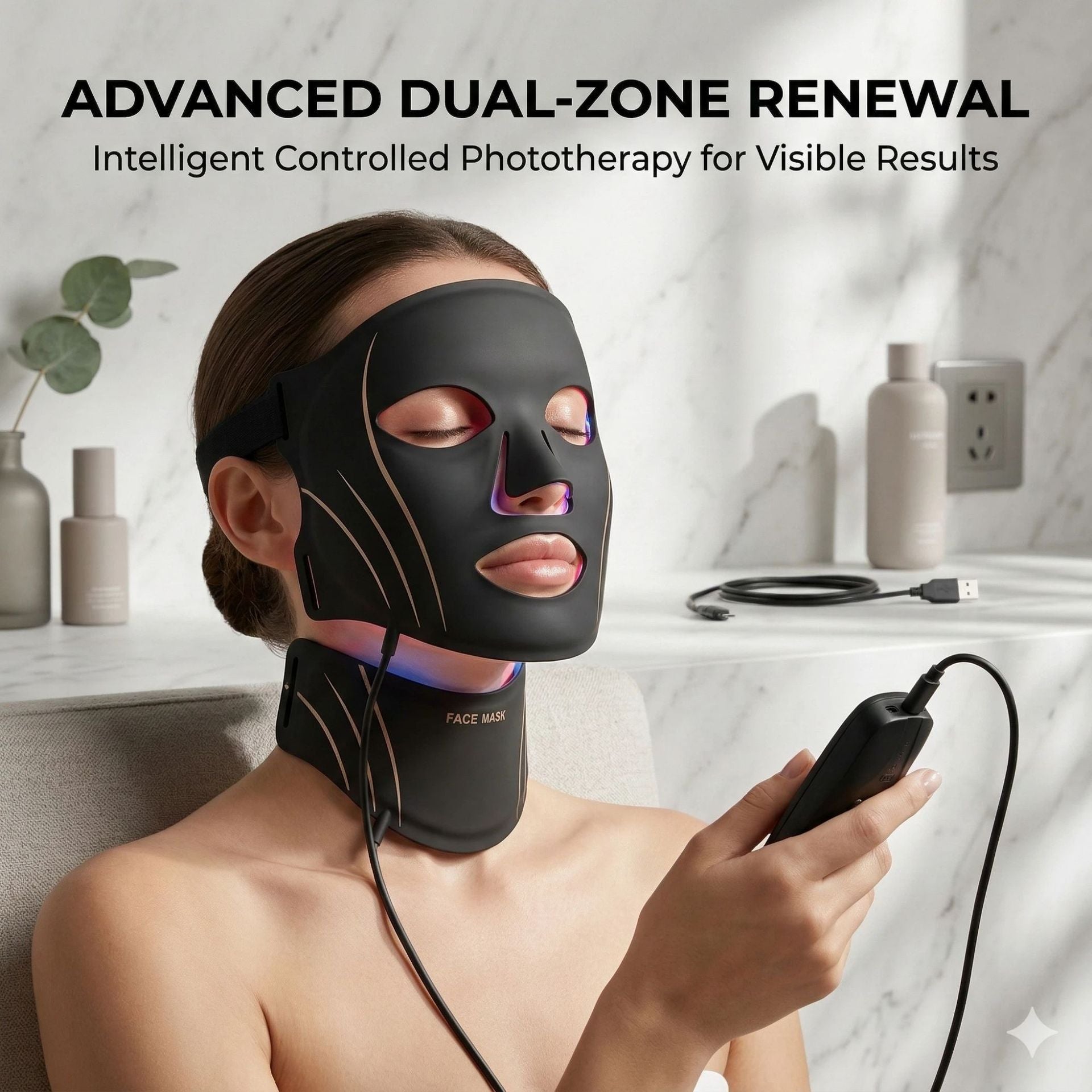 LED Photon Facial Beauty Mask