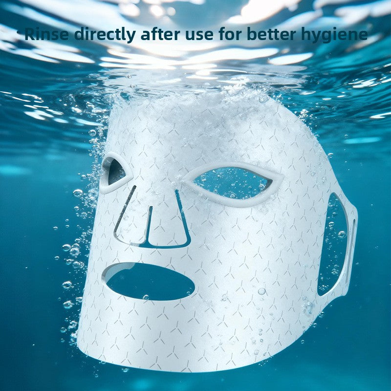 Dispositif de masque facial LED photonique sans fil