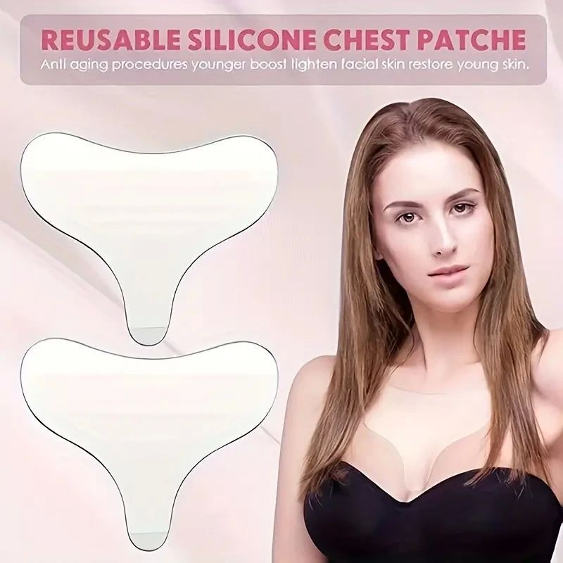Reusable Transparent Silicone Anti-Wrinkle Skin Patches