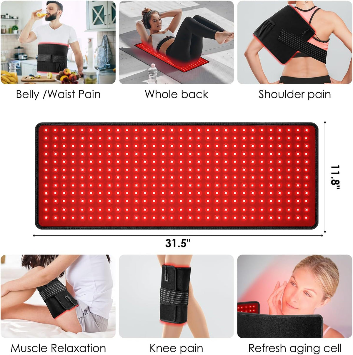 Red light therapy physiotherapy instrument