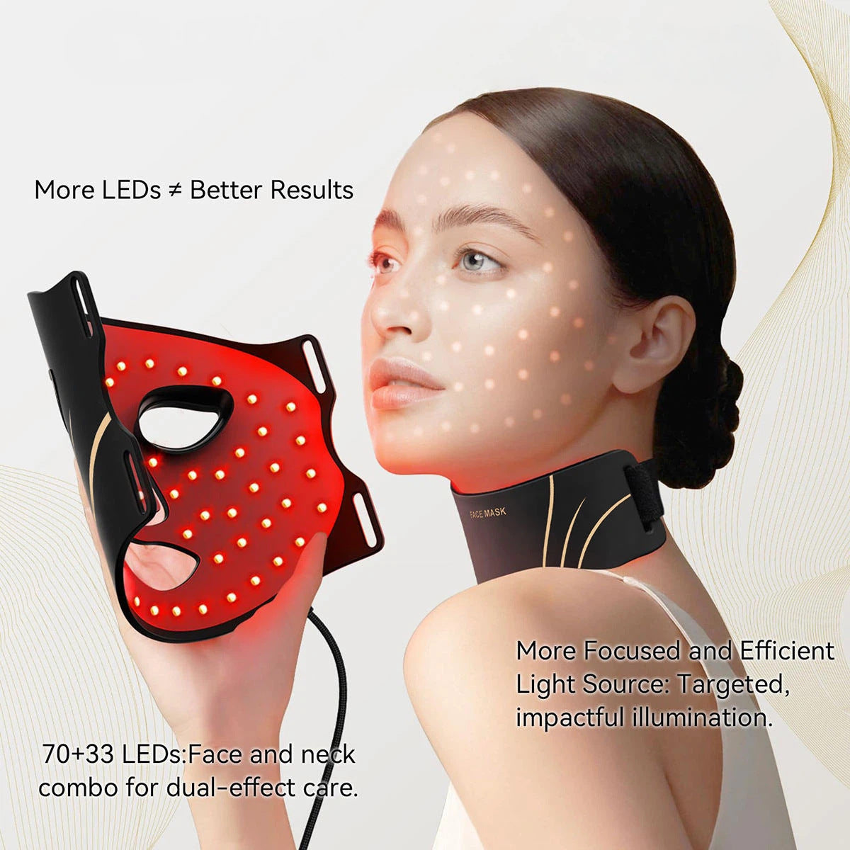 Photon LED Mask Face & Neck – Anti-Aging Care
