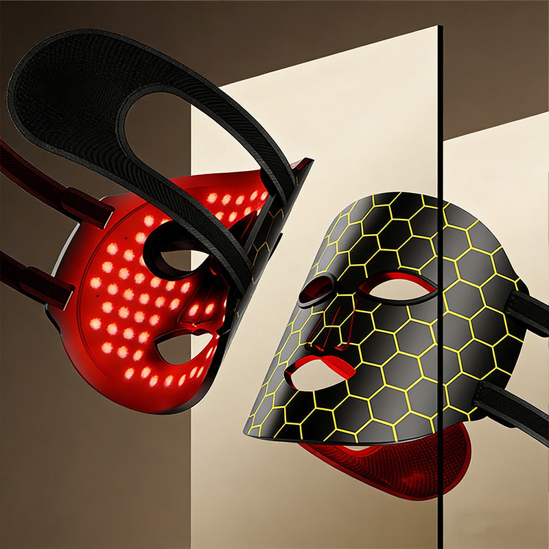 Dispositif de masque en silicone pour rajeunissement par photons