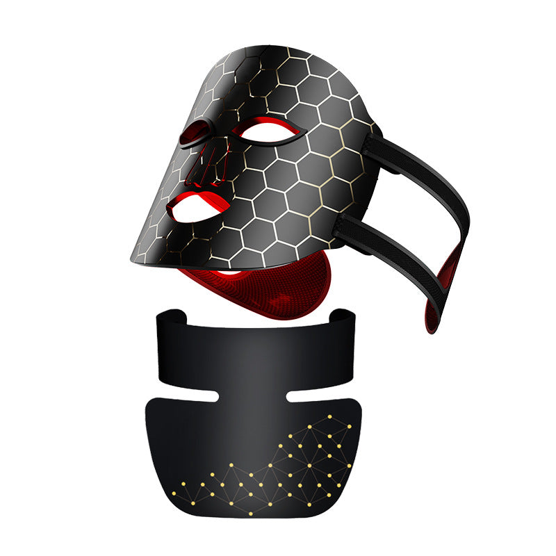 Dispositif de masque en silicone pour rajeunissement par photons